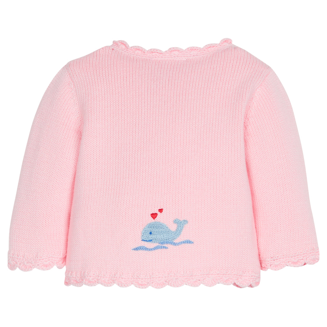 Crochet Sweater | Pink Whale