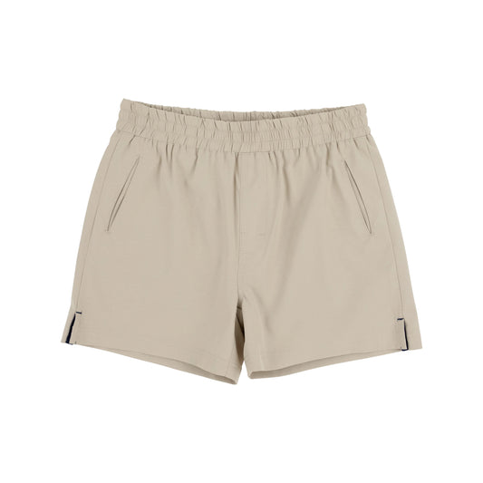 Prepletic™ Sheffield Shorts | Keeneland Khaki with Nantucket Navy Stork