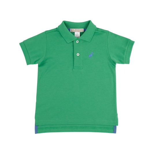 Prim & Proper Polo | Kiawah Kelly Green/Barbados Blue