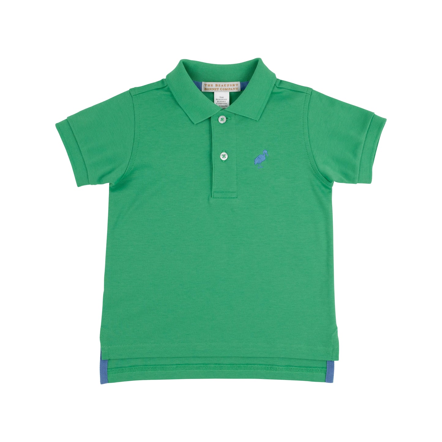 Prim & Proper Polo | Kiawah Kelly Green/Barbados Blue