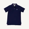 Prim & Proper Polo | Nantucket Navy/Worth Ave. White