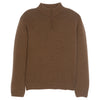 Quarter Zip Sweater | Brown