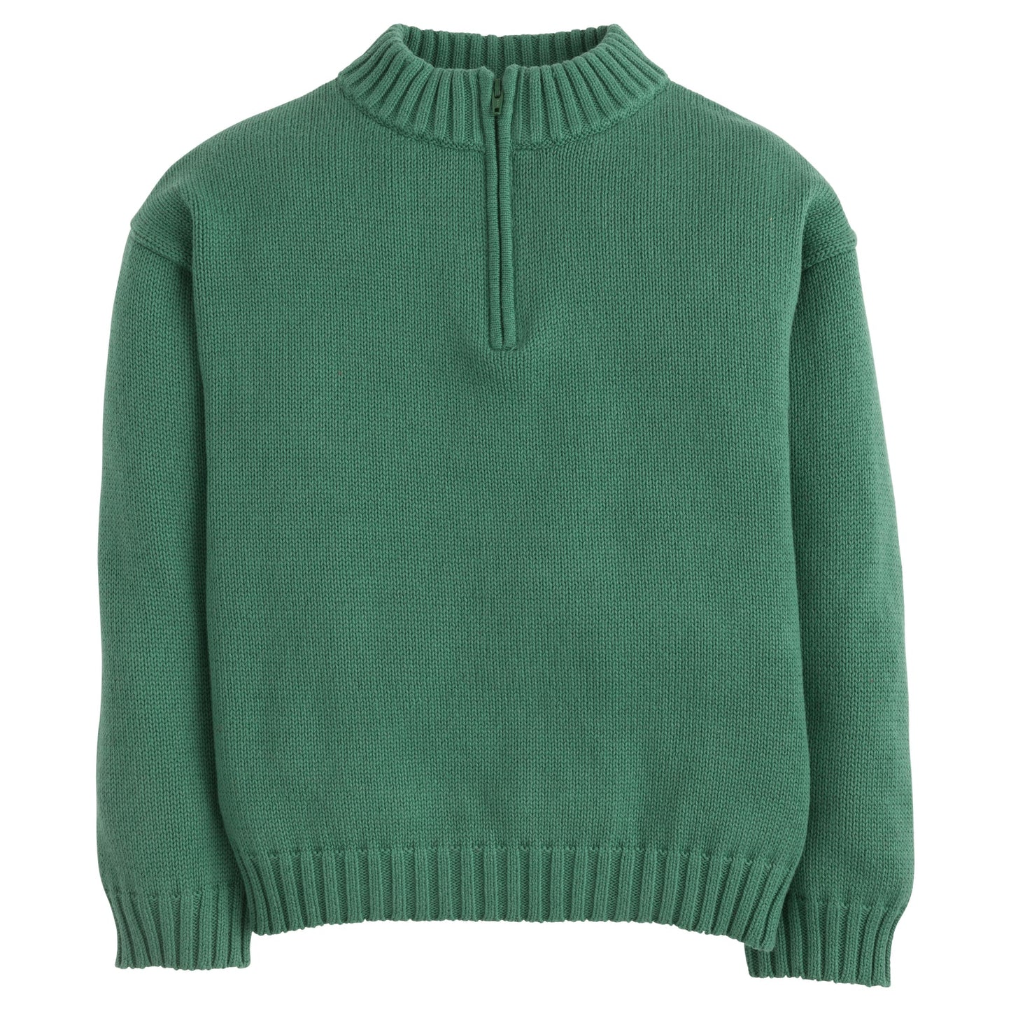 Quarter Zip Sweater | Hunter Green