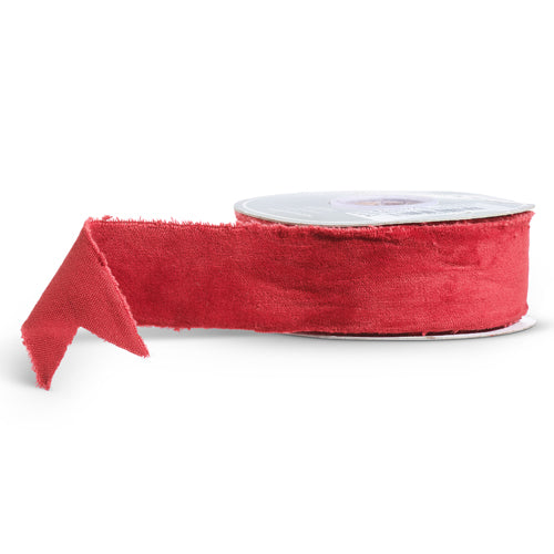 Red Velvet Ribbon | 1.5" x 10 yds