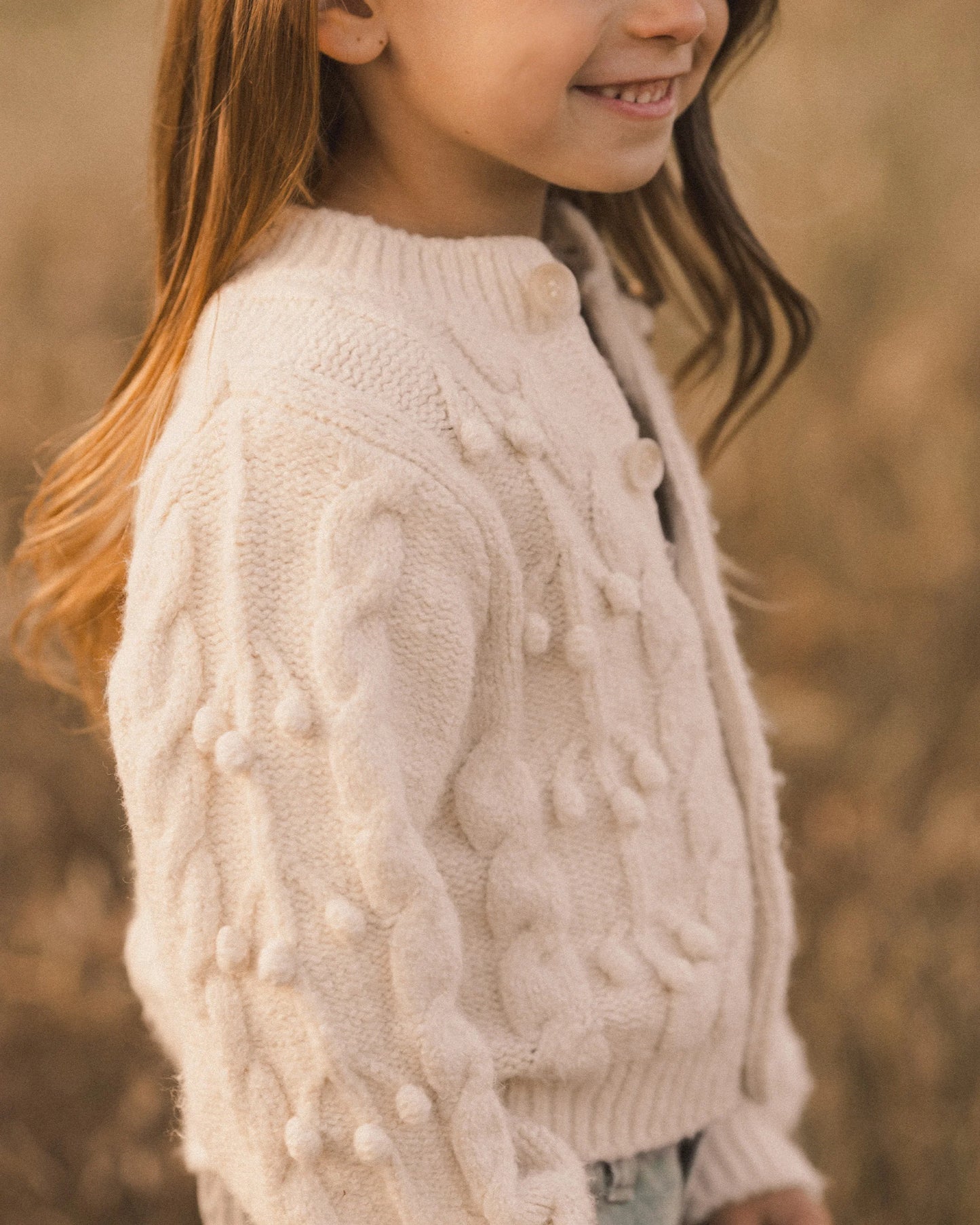 Bobble Cardigan | Shell