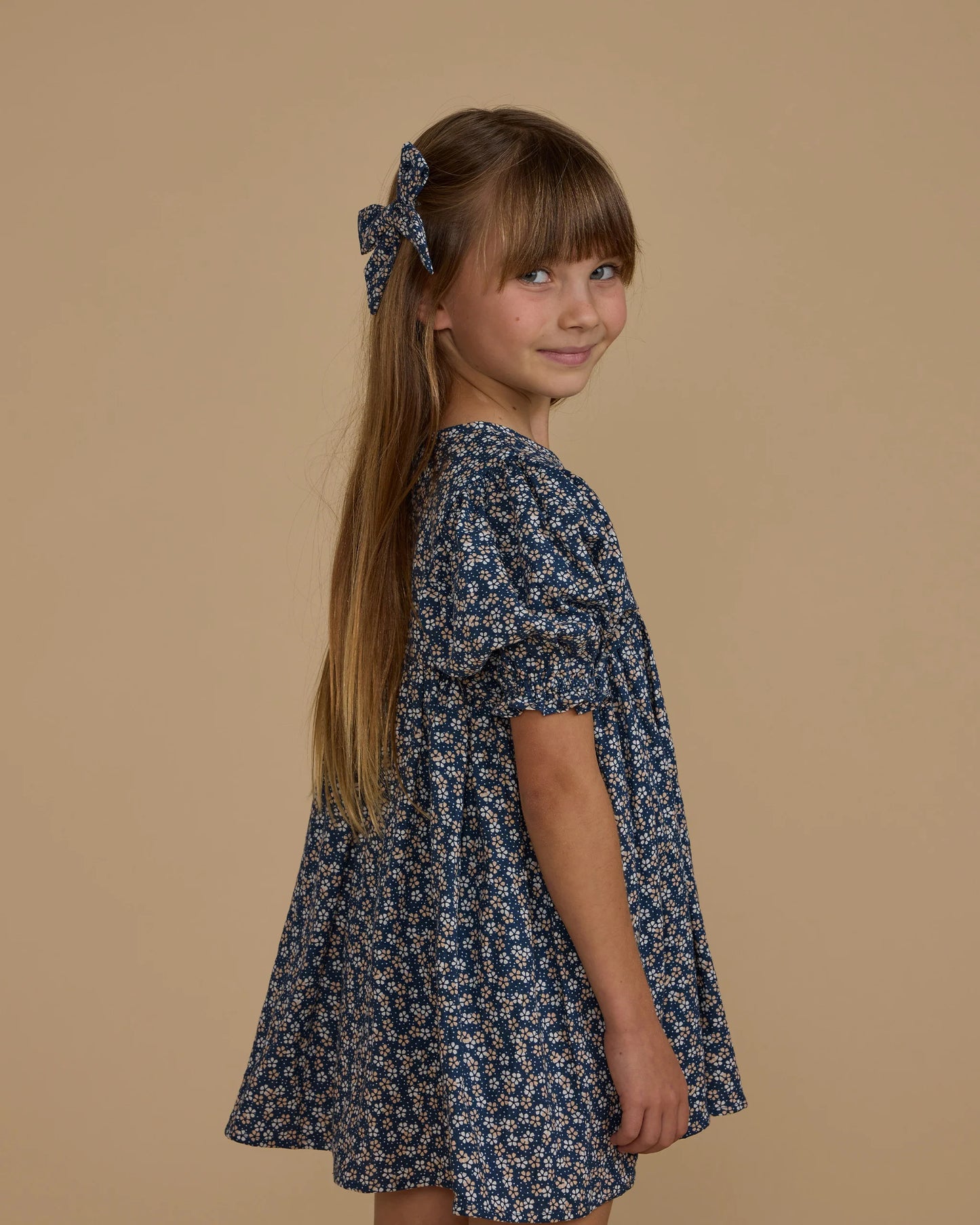 Jolene Dress | Blue Floral