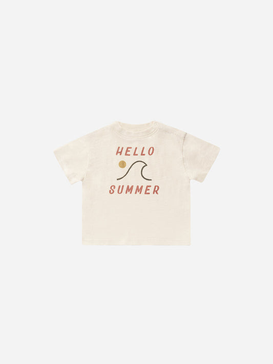 Relaxed Tee | Hello Summer