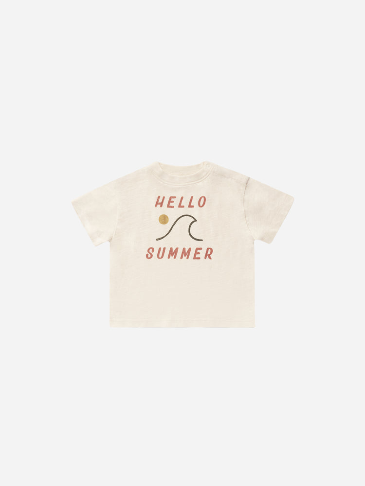 Relaxed Tee | Hello Summer