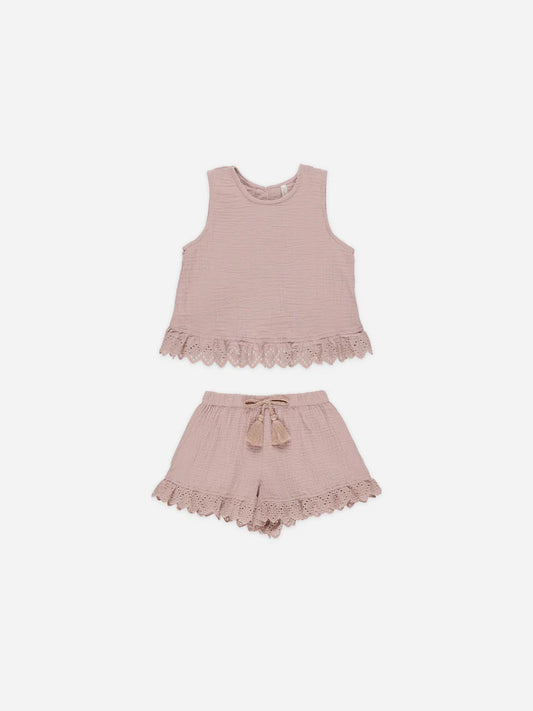 Leonie Set || Mauve