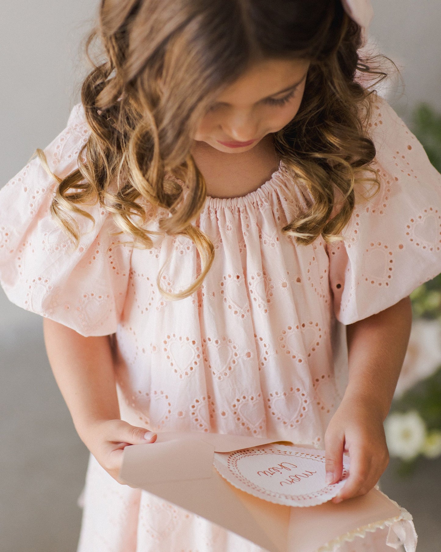 Maia Dress | Blush Heart