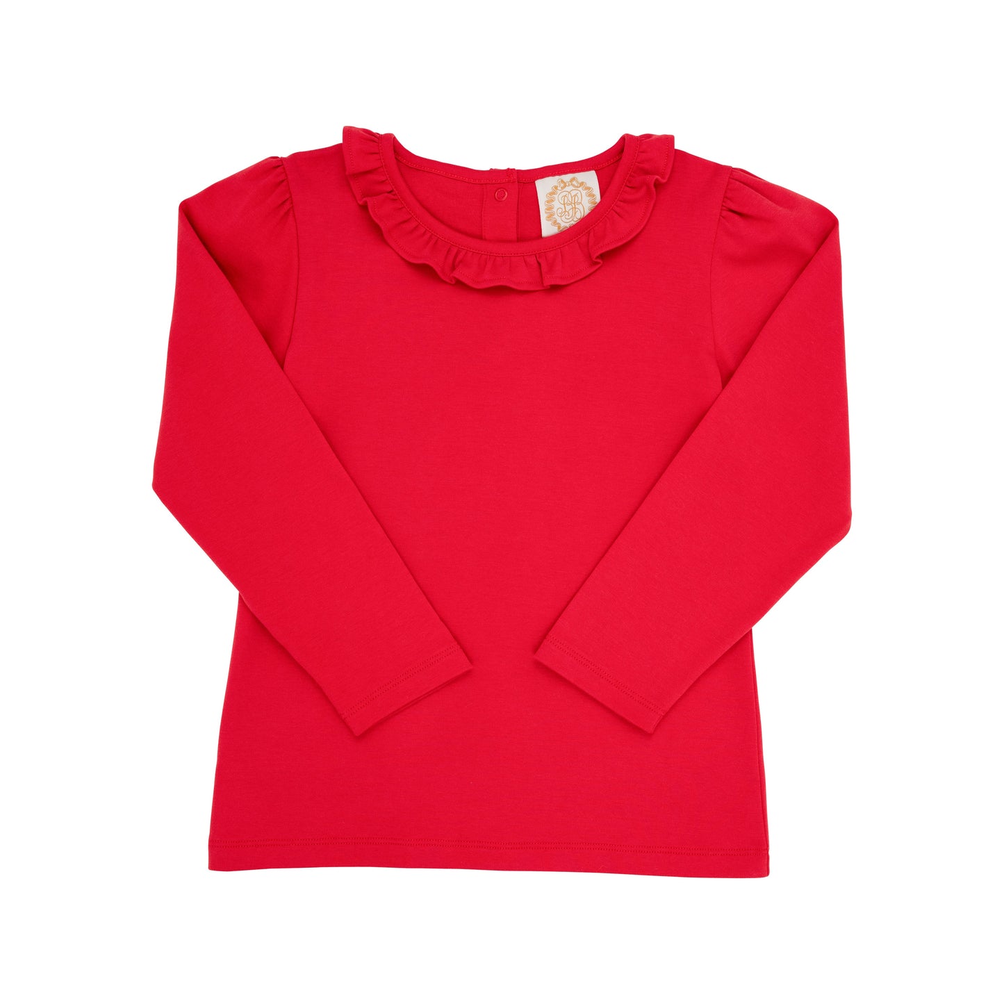 Reece Ruffle Top | Richmond Red