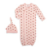 Lucky Charm Organic Cotton Magnetic Gown & Hat