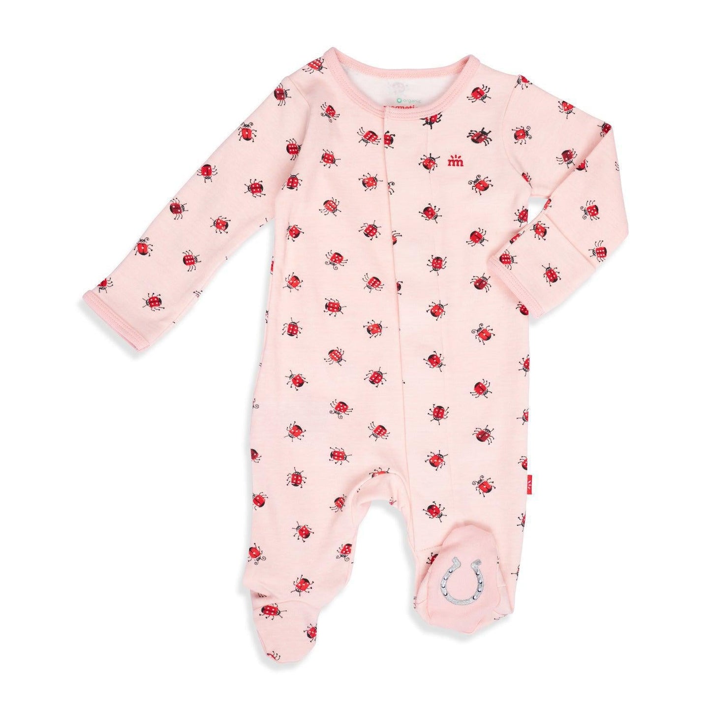 Lucky Charm Organic Cotton Magnetic Footie