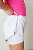 White Tennis Skort