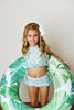 Sea Breeze Bloom 2 PC Swimsuit | UPF 50