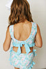 Sea Breeze Bloom 2 PC Swimsuit | UPF 50