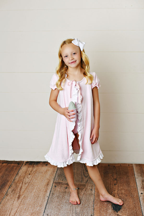 Pretty Pink Ribbons & Bows Swim Cover Up