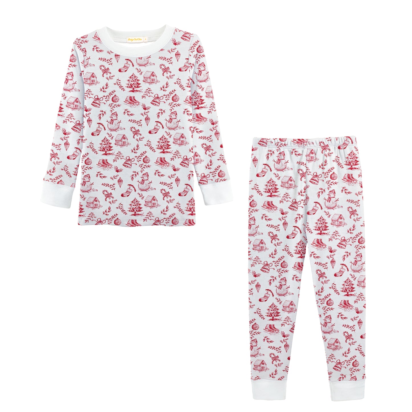 Christmas Toile Kid Set