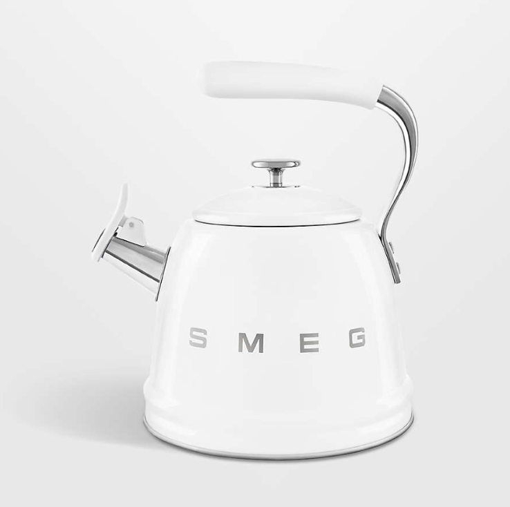 SMEG Whistling Kettle | White