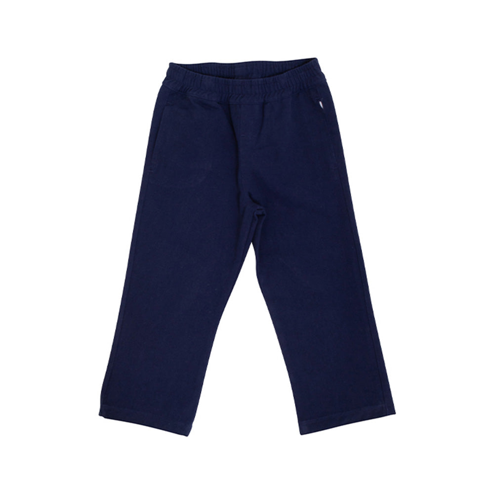 Sheffield Pants (Twill) | Nantucket Navy With Richmond Red Stork