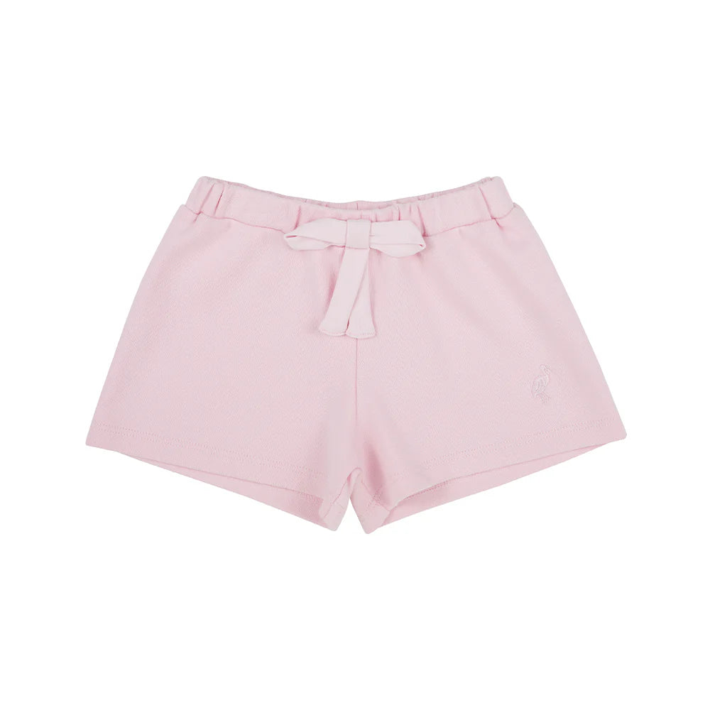 Shipley Shorts | Palm Beach Pink with Palm Beach Pink Bow & Stork