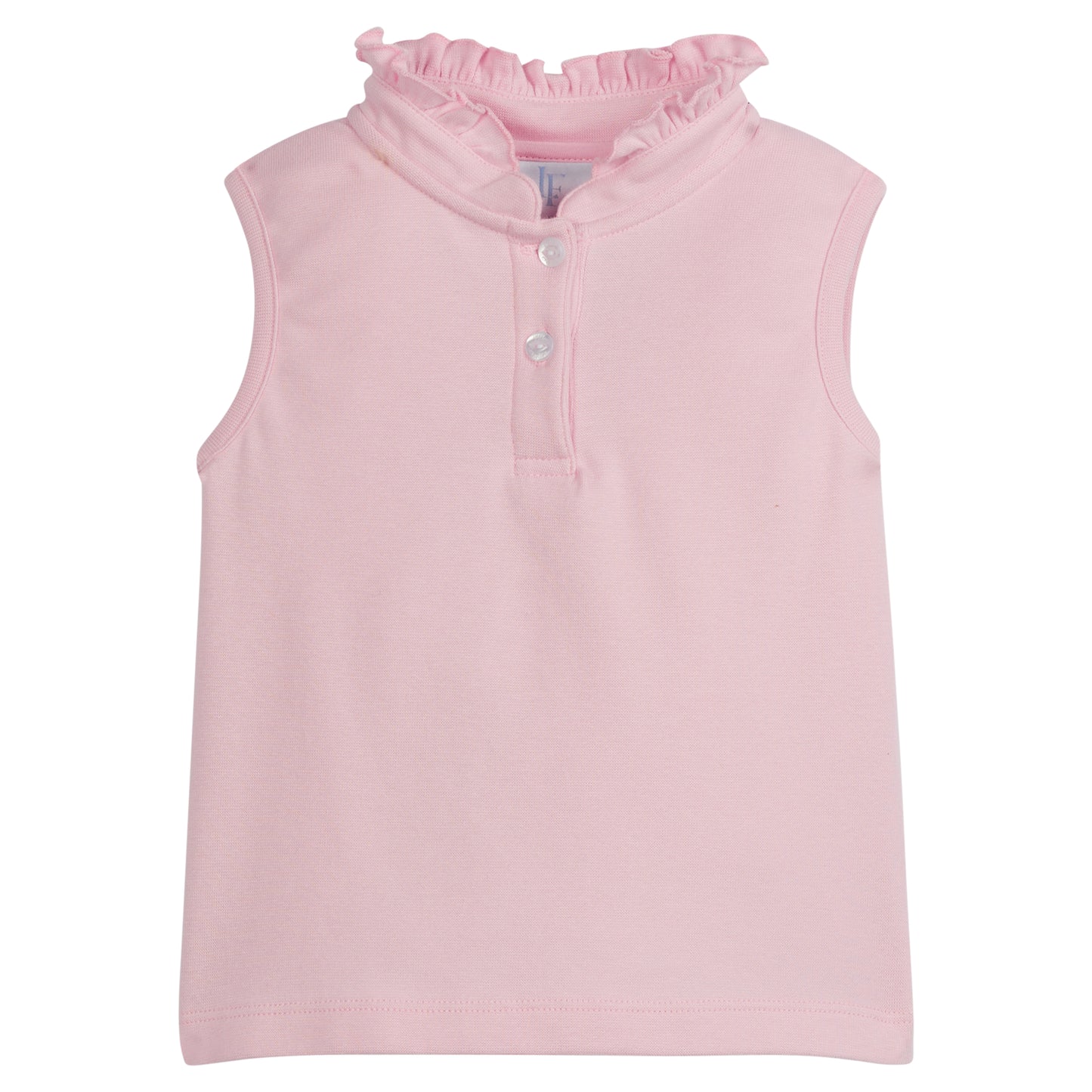 Sleeveless Hastings Polo | Light Pink