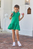 Sleeveless Polo Dress | Green