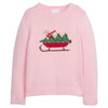 Intarsia Sweater | Pink Holiday Lab