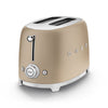 SMEG 2-Slice Toaster | Matte Champagne