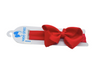 Small King Moonstitch Bow on Jersey Headband | Asst. Colors