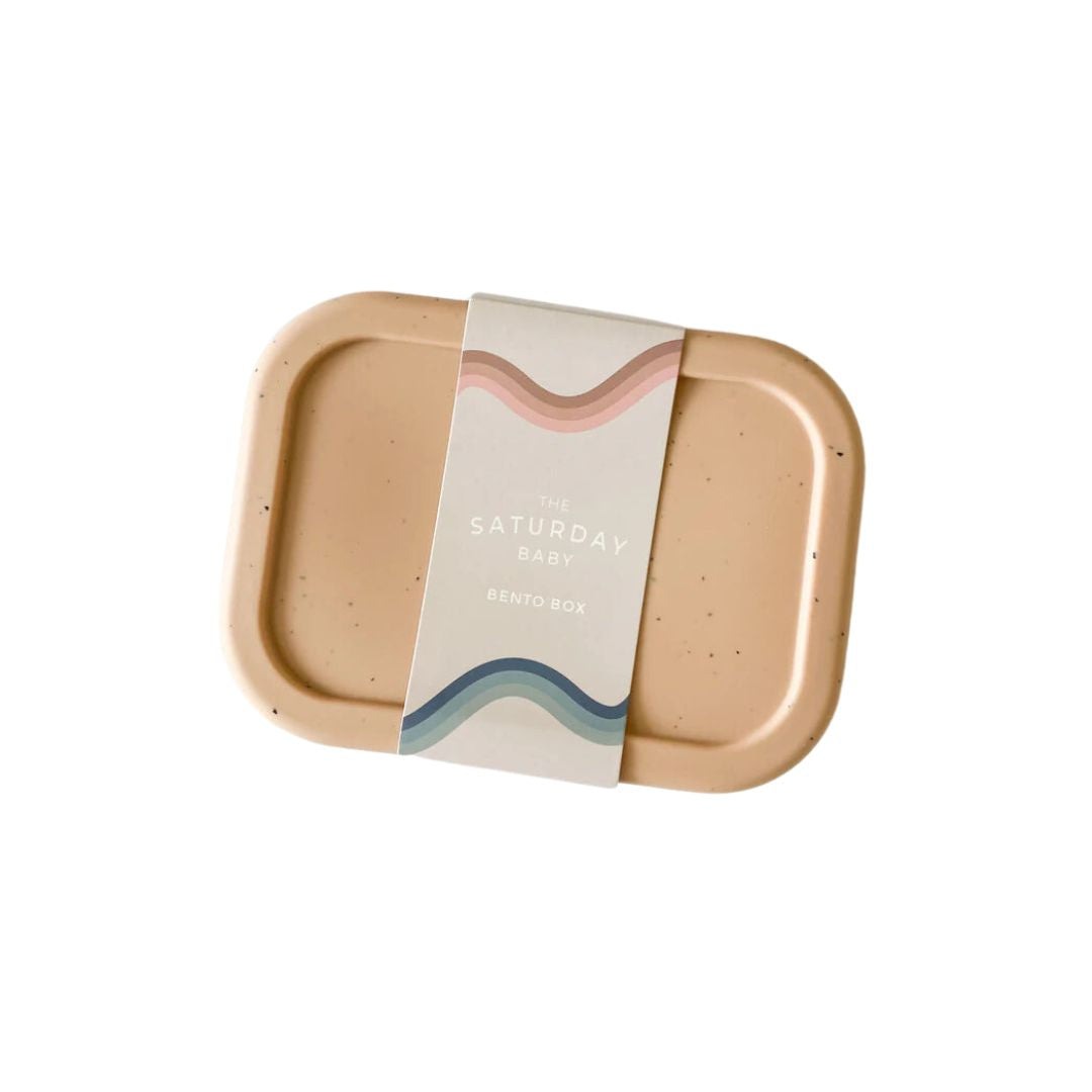 Silicone Bento Box - Sand Speckled