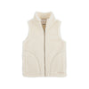 Van Camp Vest | Palmetto Pearl with Coral Gables Gold Metallic Stork