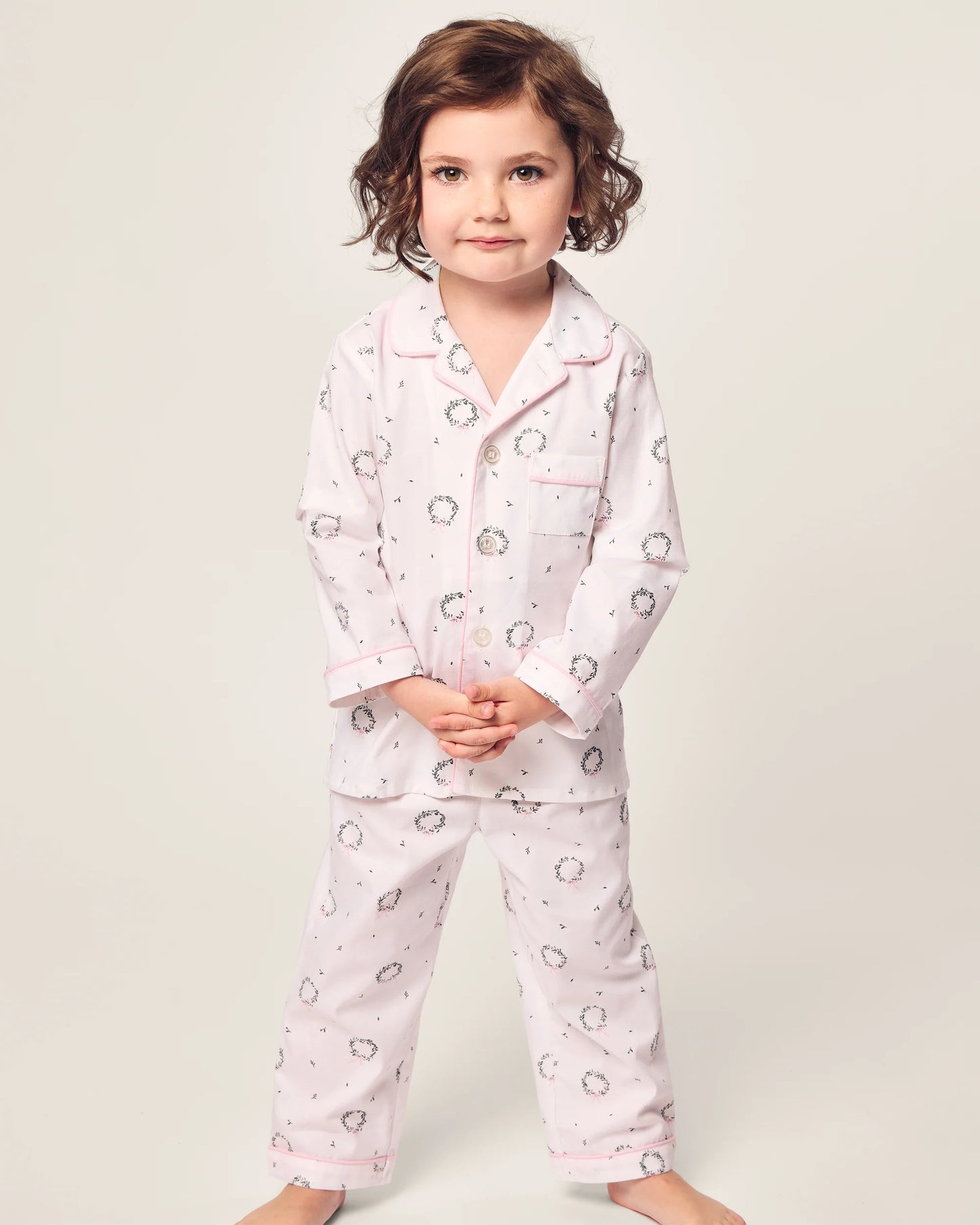 Somerset Wreath Twill Pajama Set