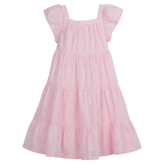 Wilder Dress | Pink Eyelet