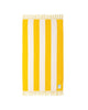 Mellow Yellow Striped Beach Towel