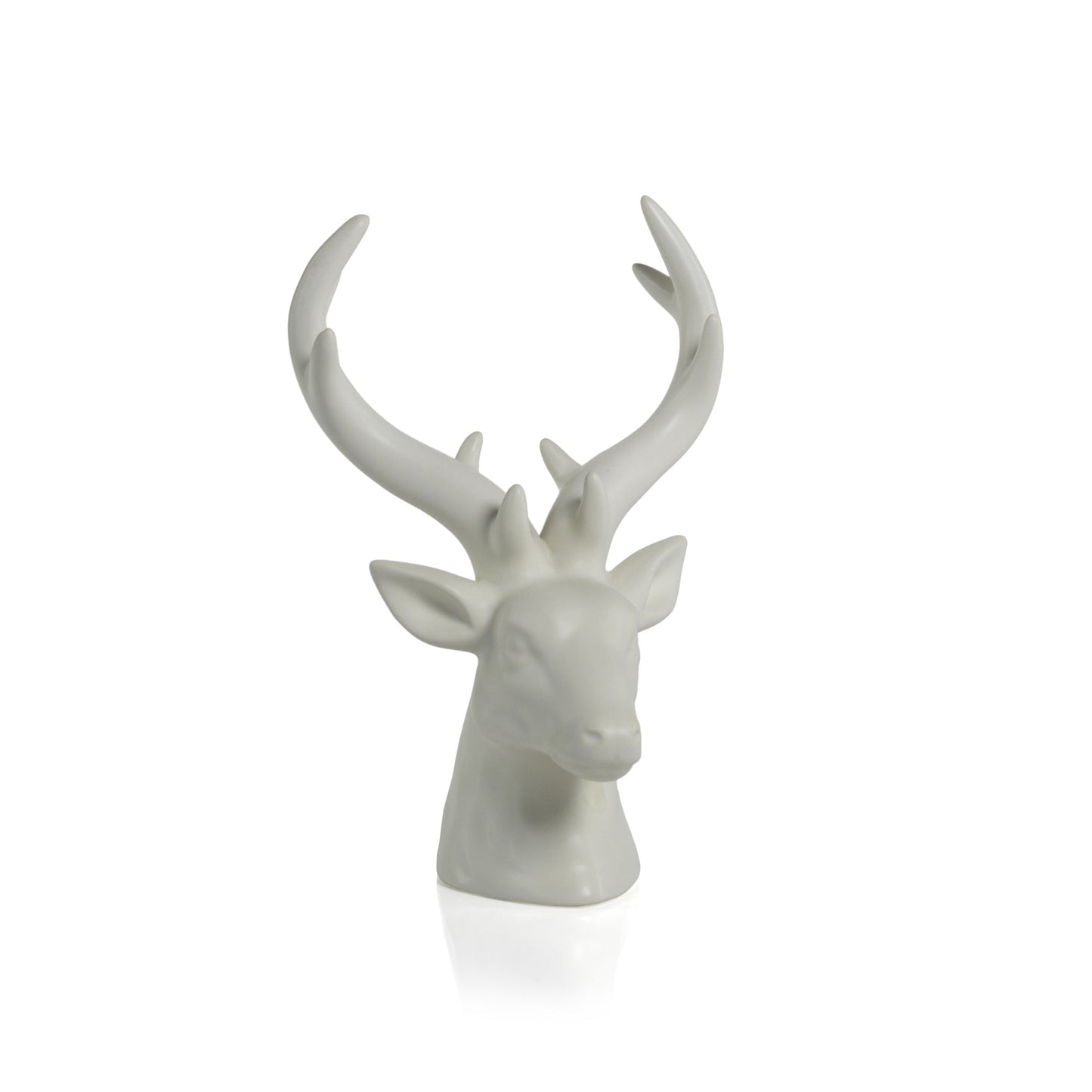 Rocky Mountain Ceramic Stag Head | White (M)