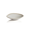 Alanya Organic Ceramic Linen Textured Bowl | Matte White