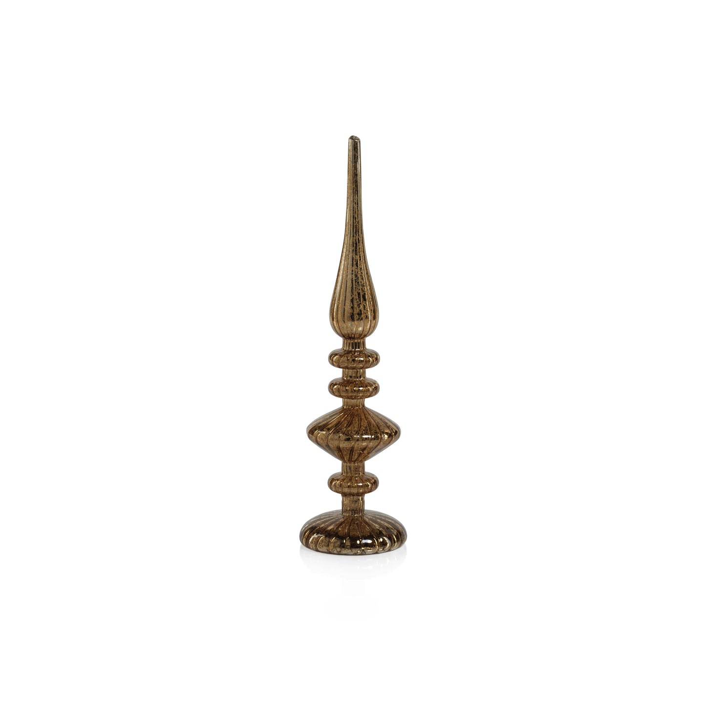 Aprica LED Finial | Antique Gold | 13.25 in