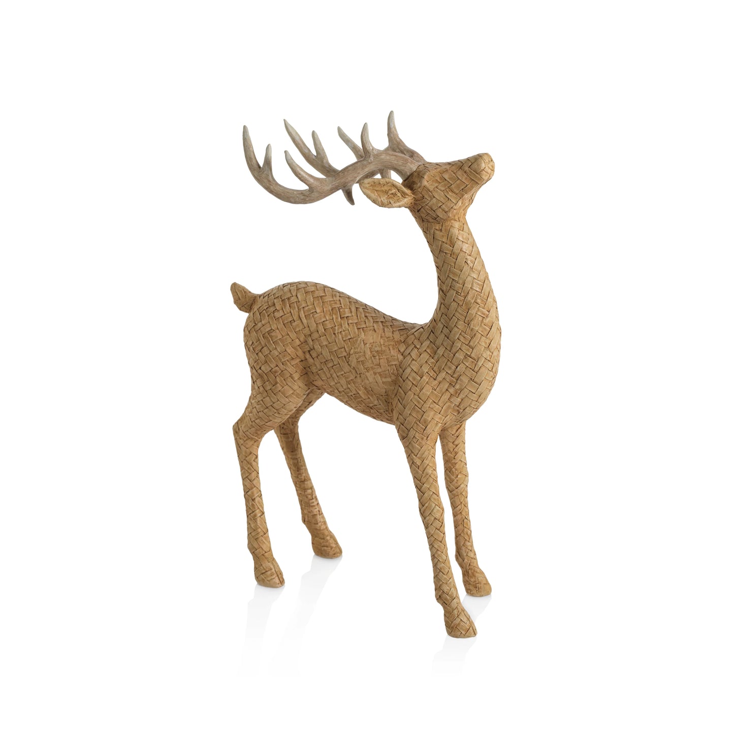 Rattan Textured Deer | Standing