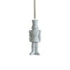 Ceramic Nutcracker Ornament | Matte White