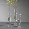 Flo Optic Glass Vase | 10 in