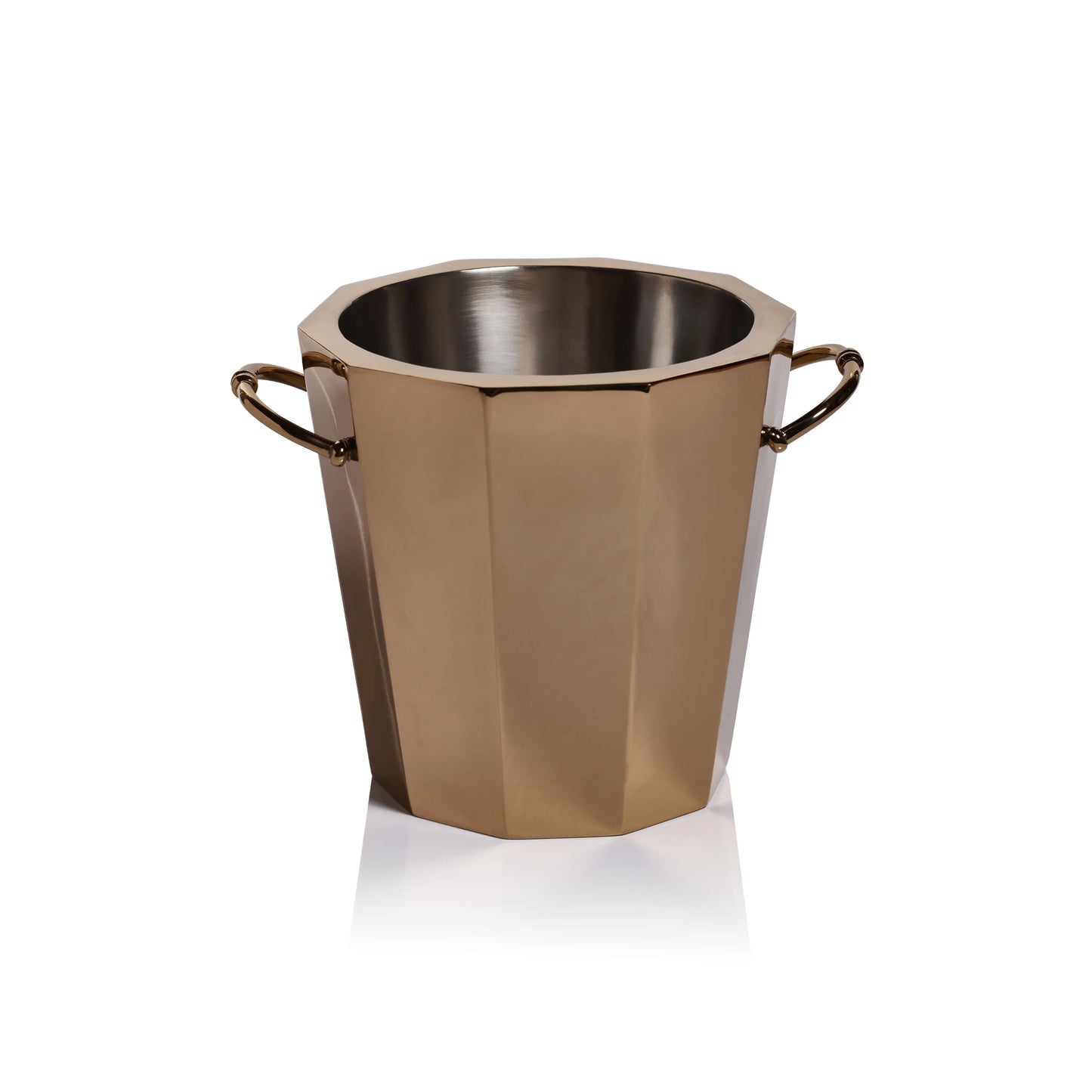 Alessia Double Wall Ice Bucket / Cooler | Gold