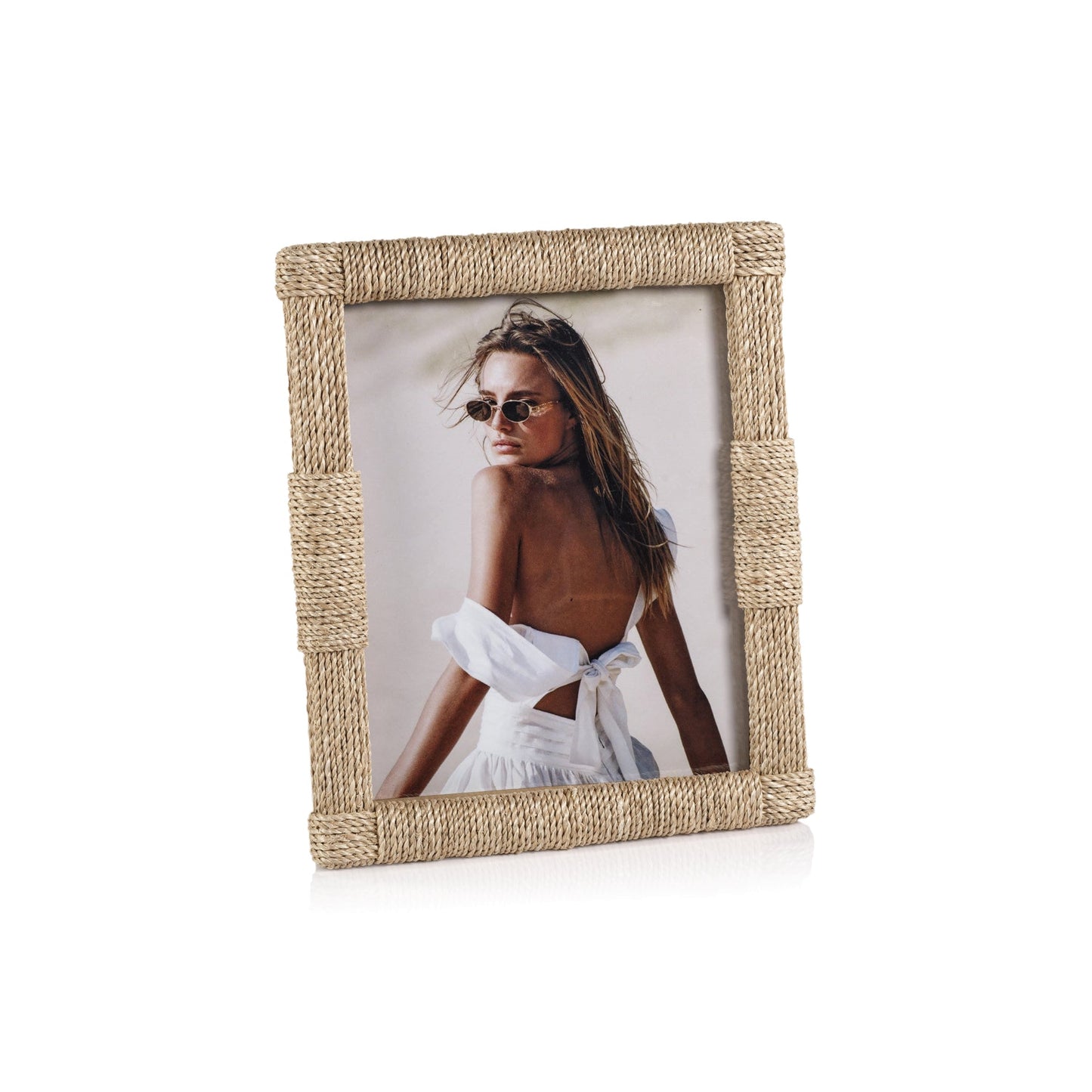 Abaca Rope Photo Frame | 8x10