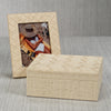 La Bocca Woven Raffia Photo Frame | Natural | 5x7