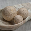 Travertine Stone Fill Ball | Asst Sizes