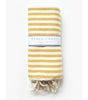 Beach Candy Turkish Beach Towel | Mustard