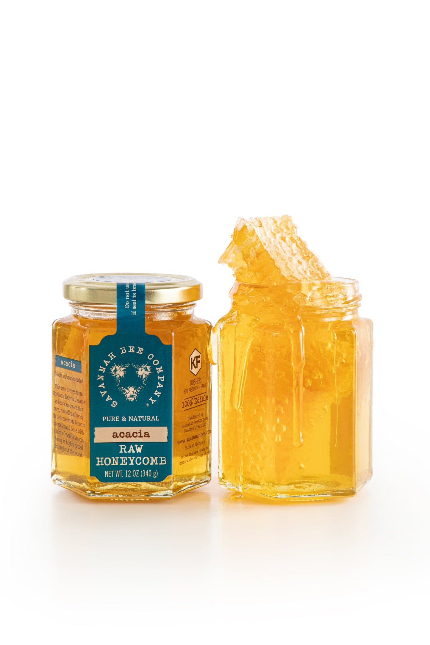 Acacia Honeycomb Jar - 12 oz