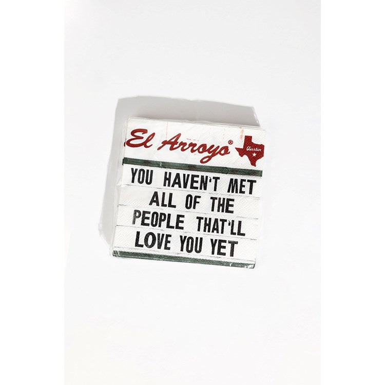 Cocktail Napkins (Pack of 20) | Love You Yet