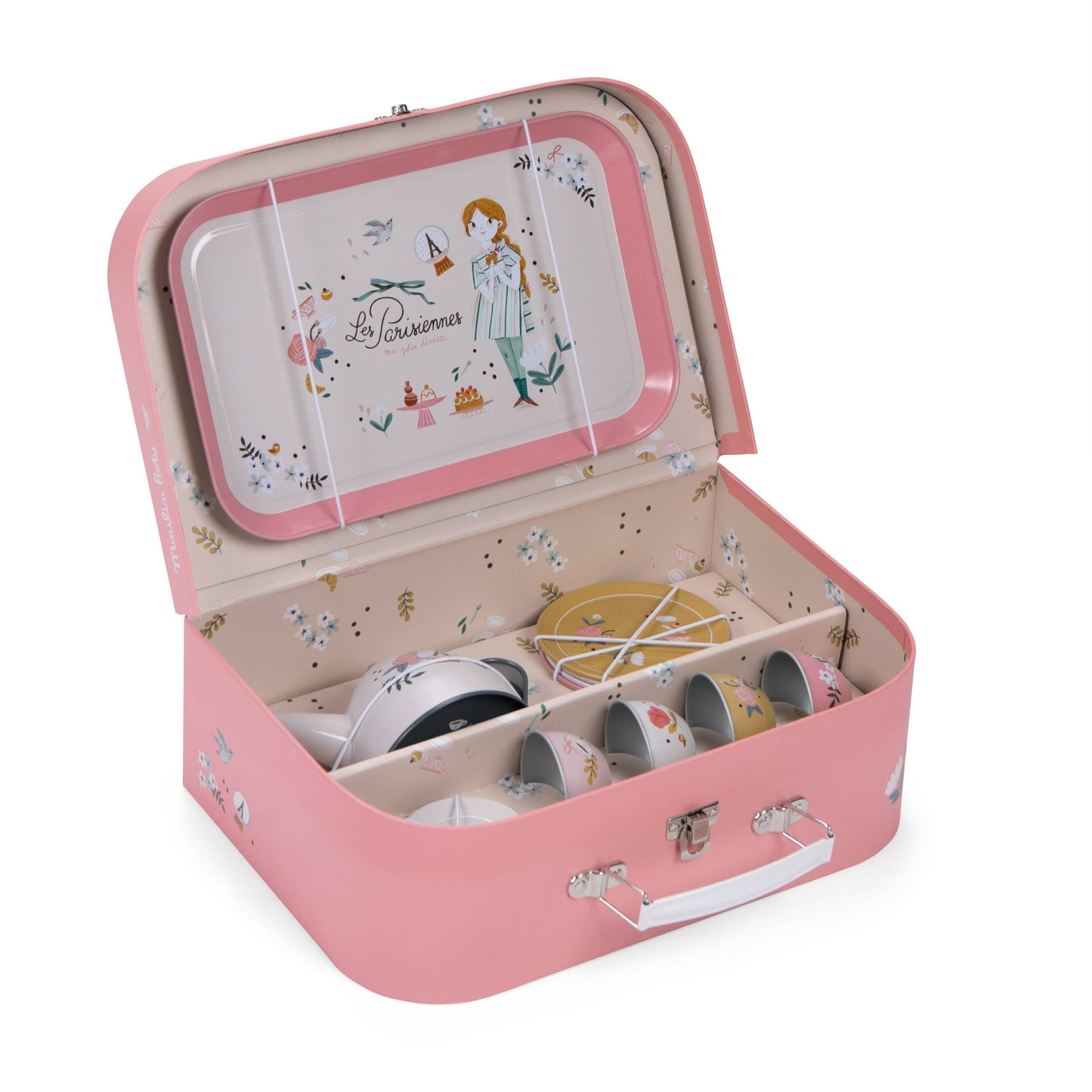 Suitcase | New Tea Party Metal Set | The Parisiennes