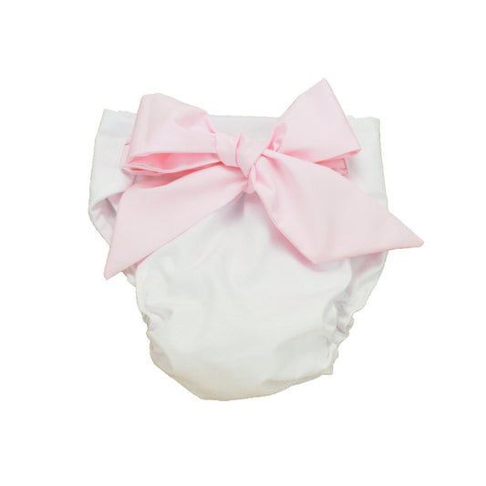 Baby Bow Bottom Bloomer | Pink